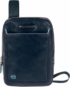 Сумка мужская кожаная Piquadro Blue Square CA3084B2 синяя