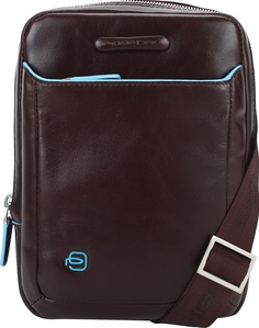 Сумка мужская кожаная Piquadro Blue Square CA3084B2 коричневая