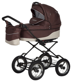 Коляска 2 в 1 Riko Modus Classic 01 бежевый, коричневый