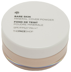 Пудра The Face Shop Bare Skin Mineral Cover Powder SPF27 PA++ N203 Natural Beige 15 г