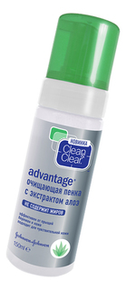 Очищающая пенка с экстрактом алоэ Clean&Clear Advantage 150 мл