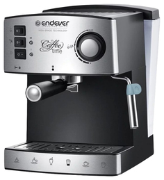 Рожковая кофеварка Endever Costa-1060 Silver/Black