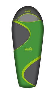 Спальный мешок Norfin Scandic Plus 350 NF зеленый, левый