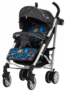 Коляска-трость прогулочная Carrello Allegro Aviation Grey CRL-10101, 1
