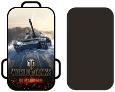 Ледянка детская 1Toy World of Tanks 72х41 см прямоугольная Т10453