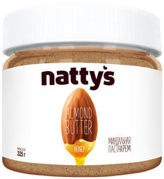 Миндальная паста-крем Nattys honey с натуральным медом 325 г