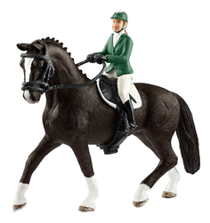 Игровой набор Schleich Конкурист с лошадью