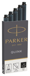 Картриджи чернильные Parker Quink для перьевой ручки 1950382 Черный