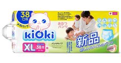 Детские подгузники-трусики Kioki, XL (12-16 кг) 38 шт.