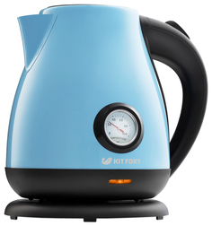 Чайник электрический Kitfort КТ-642-2 Black/Blue