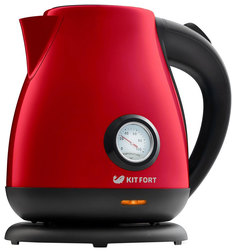 Чайник электрический Kitfort КТ-642-5 Black/Red