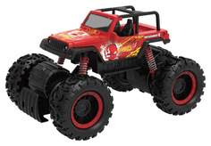 Интерактивная игрушка Mattel Hot Wheels монстр-трак фрикционный, 1:16, красный