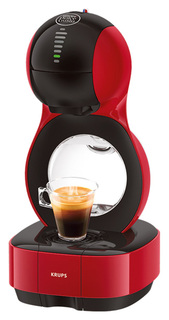 Кофемашина капсульного типа Krups Lumio KP130510 Red/Black