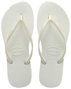 Сланцы детские Havaianas Brasil Azul Naval р.34 Белые