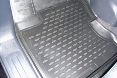 Коврики в салон RENAULT Koleos I 2008-2016, 3 шт. полиуретан Element