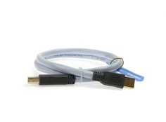 Кабель Supra USB 2,0 A-B Blue 4,0m