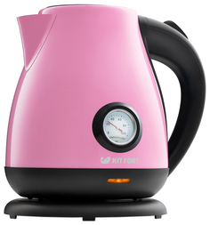 Чайник электрический Kitfort КТ-642-1 Black/Pink
