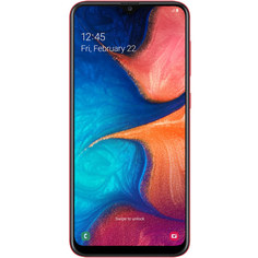 Смартфон Samsung Galaxy A20 32Gb Red