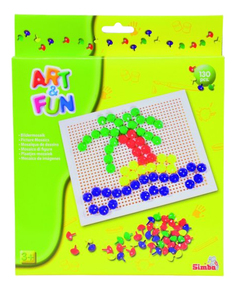 Мозаика Art&Fun 130 цветных деталей Simba
