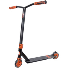 Трюковый самокат детский Tech Team Duke 404 2019 черный с оранжевым