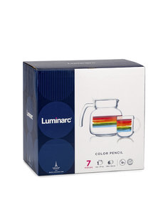 Чайный сервиз Luminarc Color Pencil P1386 6 пер.