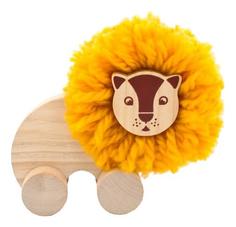Каталка детская МДИ Помпон-Лев Мир Деревянных Игрушек