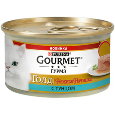 Консервы для кошек Gourmet Gold, рыба, 85г