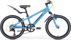 Велосипед Merida Matts J20 Boy 2017 One Size синий/зеленый/черный матовый