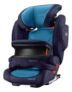 Автокресло RECARO Monza Nova IS Seatfix группа 1/2/3, Темно-Синий, Черный