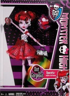 Кукла Monster High Оперетта - Вечеринка в горошек X4529