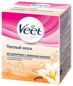 Воск для депиляции Veet Эфирные масла 250 мл