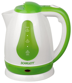 Чайник электрический Scarlett SC-EK18P30 White/Green