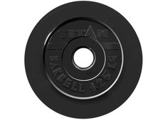 Диск обрезиненный Titan, d=51 мм, черный, 1,25 кг