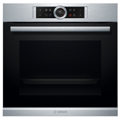 Встраиваемый электрический духовой шкаф Bosch HBG633TS1 Silver/Black