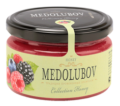 Крем-мед лесные ягоды Медолюбов 250 мл Medolubov