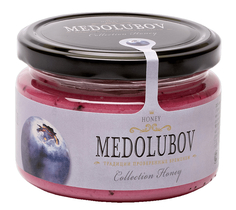 Крем-мед с черникой Медолюбов 250 мл Medolubov