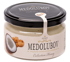 Крем-мед кокос с миндалем Медолюбов 250 мл Medolubov