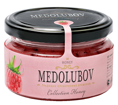 Крем-мед с малиной Медолюбов 250 мл Medolubov
