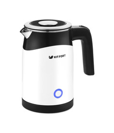 Чайник электрический Kitfort КТ-639 Black/White