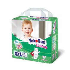 Подгузники-трусики YokoSun ECONOM XXL (15-25 кг) 32 шт.