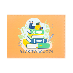 Обложка на зачетную книжку Kawaii Factory "Back to school" (иск.кожа)