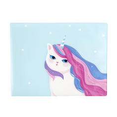 Обложка на зачетную книжку Kawaii Factory "Радужная кошечка"