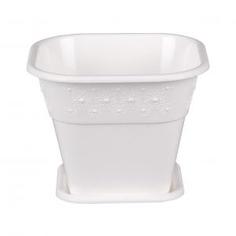 Горшок София 1,5л. с/под.кв.бел М3379 Alternativa