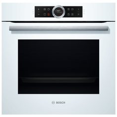Встраиваемый электрический духовой шкаф Bosch HBG672BW1F Silver