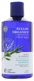 Шампунь Avalon Organics Biotin B-Complex Therapy