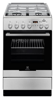 Газовая плита Electrolux EKK96498CX Серебристый