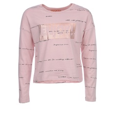 Футболка с длинным рукавом Losan Розовый р.128