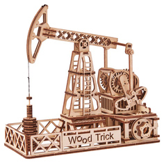 Объемные 3D-пазлы Wood Trick Нефтяная вышка 1234-13