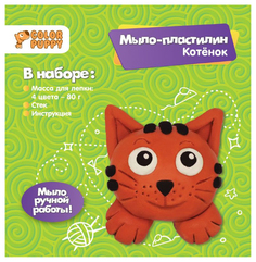Пластилин Color Puppy Котенок 231277 мыльный 90 г