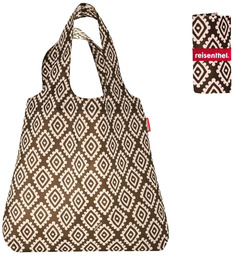 Сумка хозяйственная Reisenthel Mini Maxi Shopper Diamonds Mocha AT6039